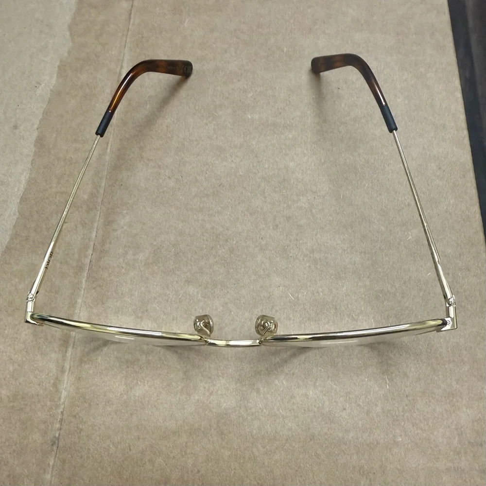 Dior Women's Gold Frame Glasses - Picture 4 of 11